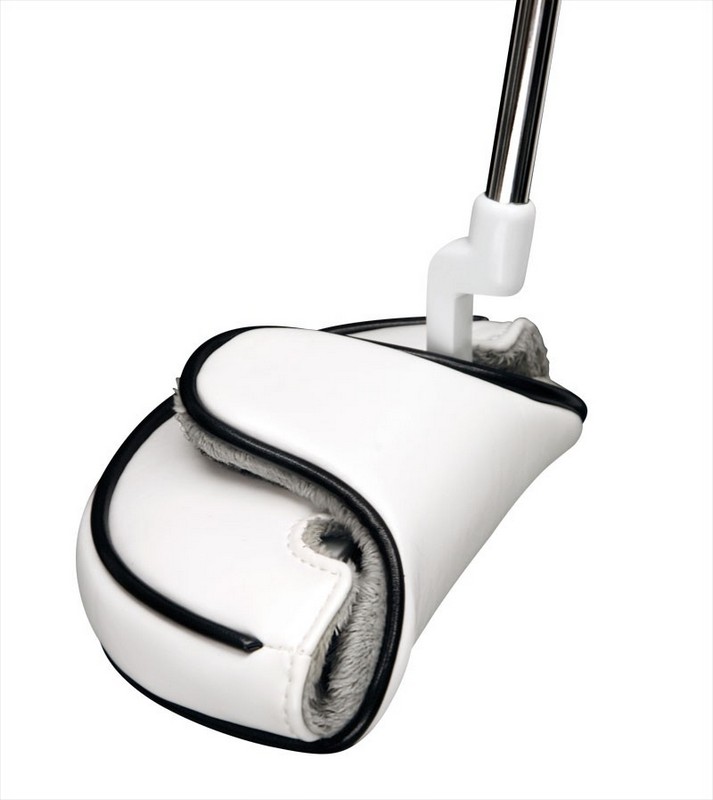 Mallet Headcover White-Putter HC