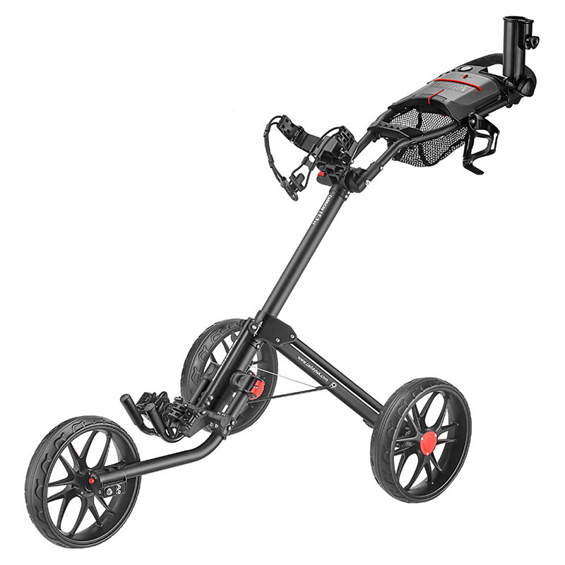 Caddytek 15.3 V2 Golftralle med 3 Hjul - Mørk grå