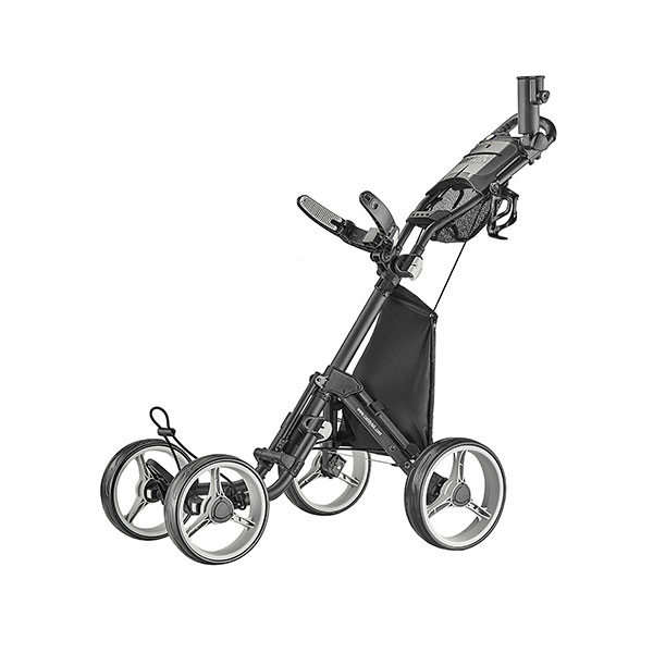 Caddytek Explorer V8 Golftralle med 4 Hjul - Mørk grå