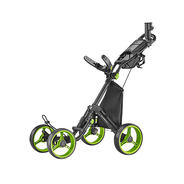 Caddytek Explorer V8 Golftralle med 4 Hjul - Lime