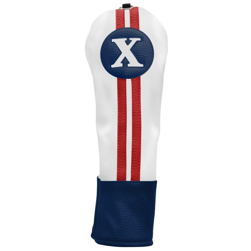 Sahara Retro Fairway Wood Headcover #3 Red/White/Blue