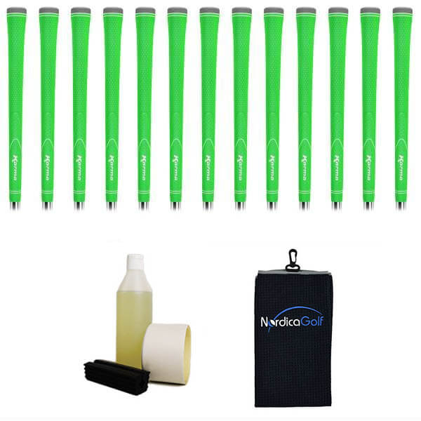 Karma Neion II Green 13 grep, klemme, væske, teip, håndklær